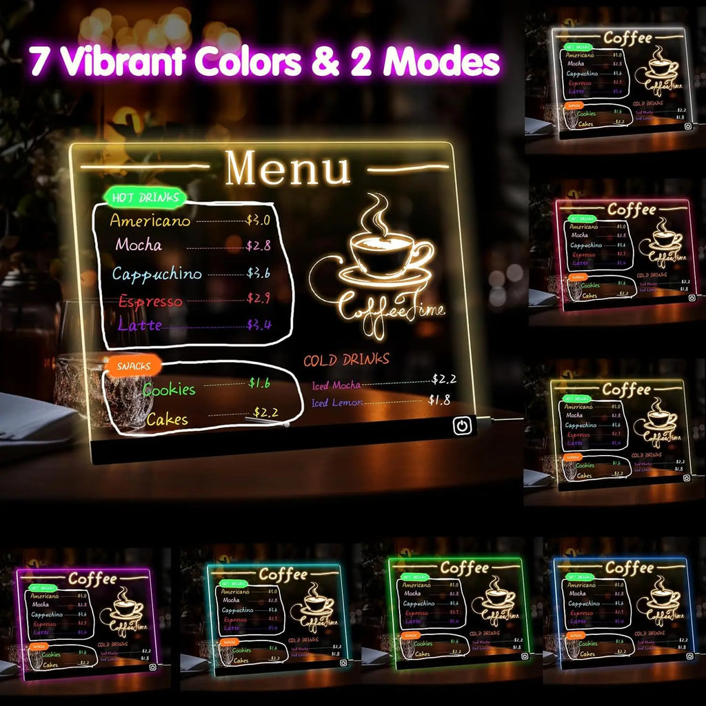 MAW Glow - LED Noteboard