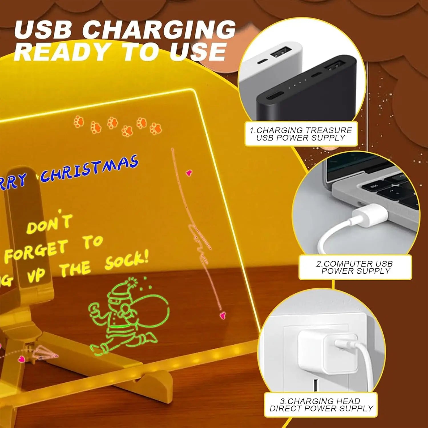 MAW Glow - LED Noteboard