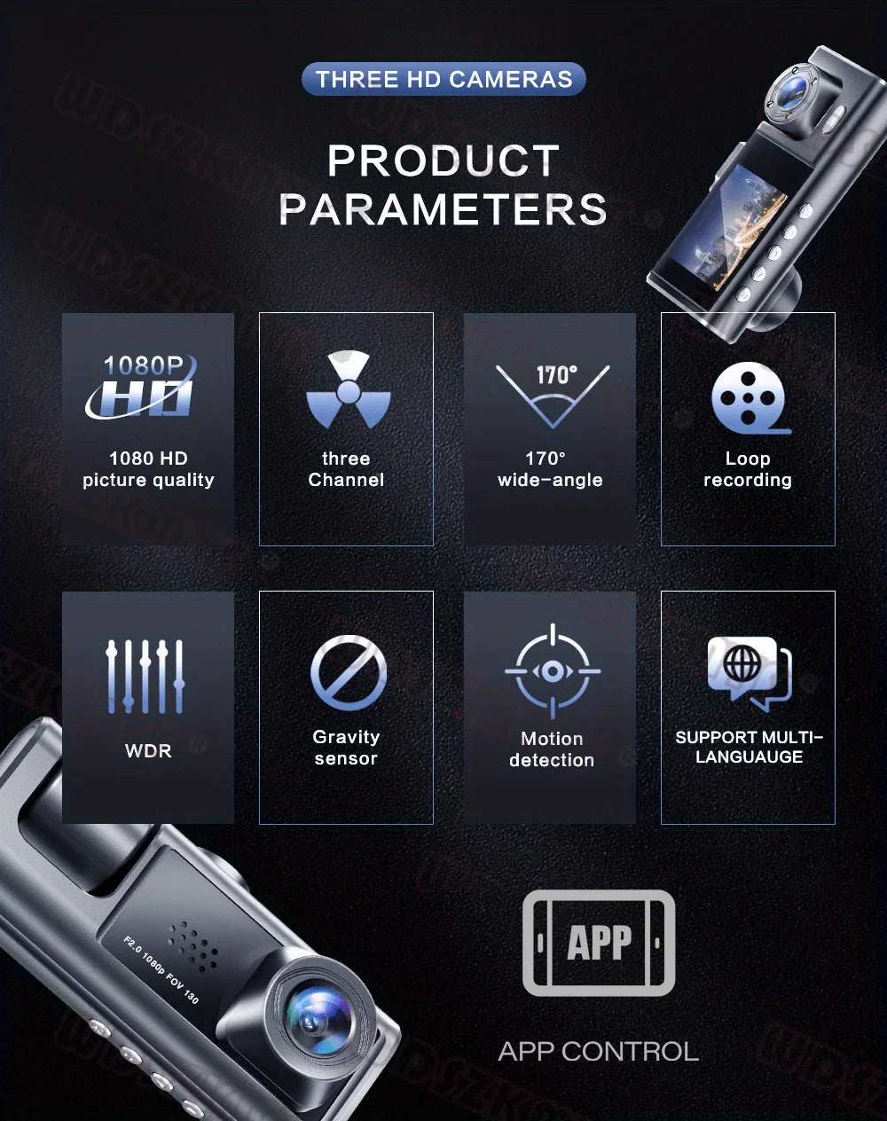 MAW Drive - Ultra HD Auto Dashcam